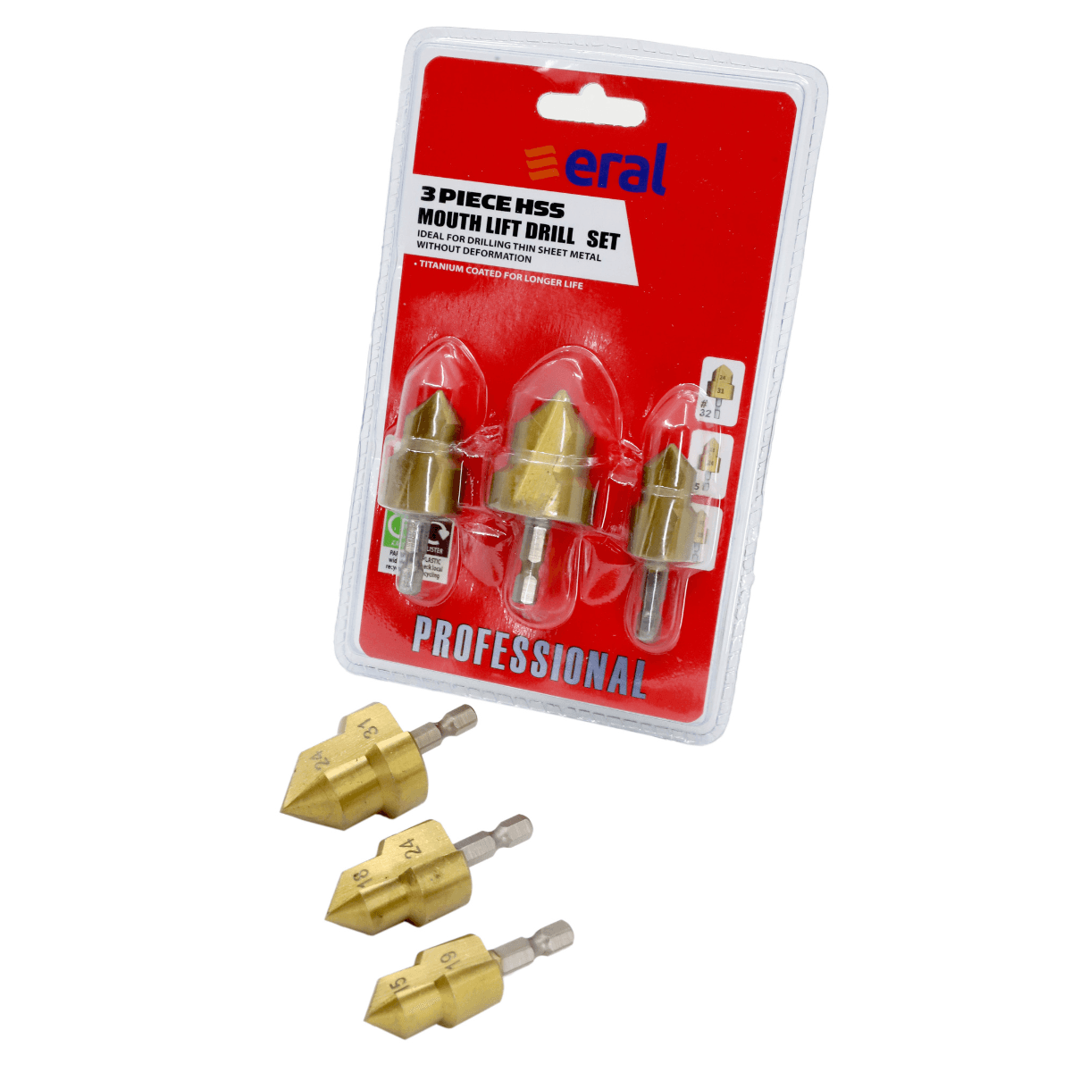 PVC/PPRC Pipe Threading & Countersink Set 32 mm PKUS-32
