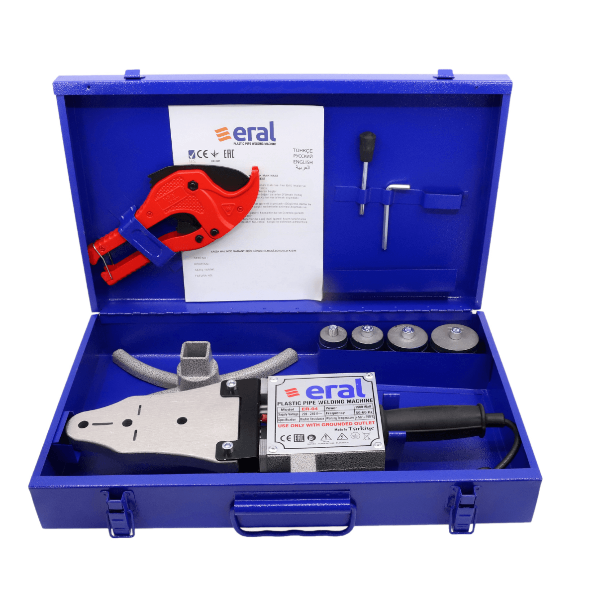 ER-04 PPR Pipe Socket Fusion Welding Machine Set Practical
